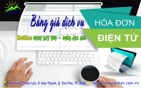 HOÁ ĐƠN ĐIỆN TỬ