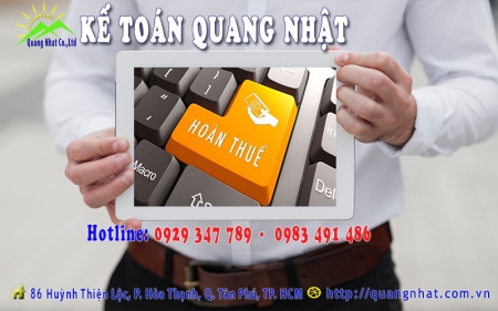 DỊCH VỤ HOÀN THUẾ GTGT