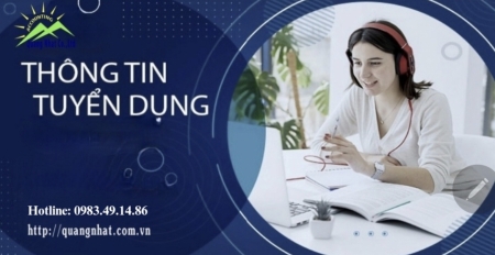 KẾ TOÁN QUANG NHẬT TUYỂN DỤNG KẾ TOÁN VIÊN